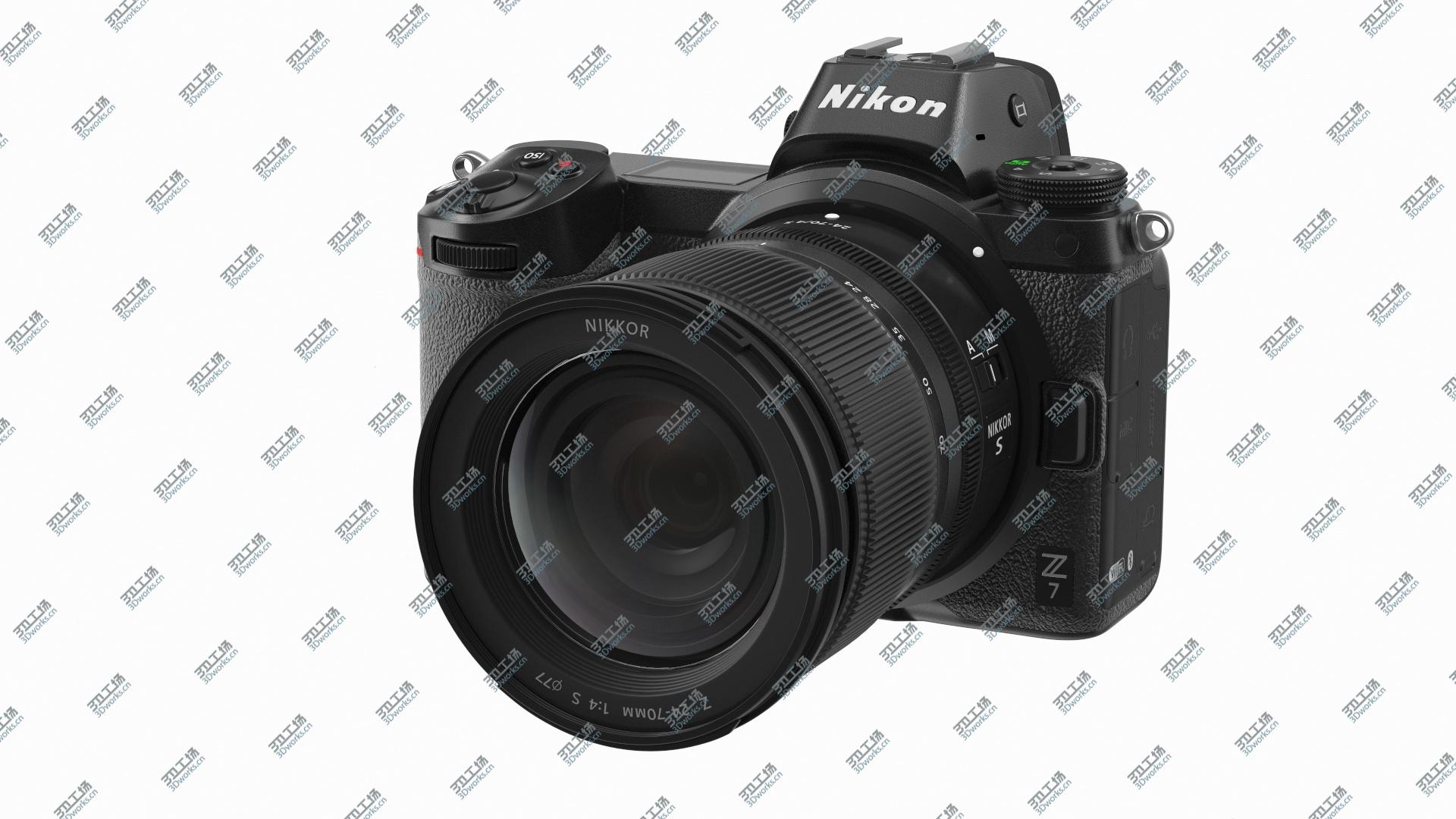 images/goods_img/202104092/3D Nikon Z7 with Nikon Z 24 70mm f4 S Lens/2.jpg